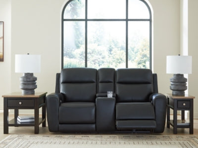 5Z-Relaxation Power Reclining Loveseat with Console - Sigrist Furniture (Sturgis,MI)