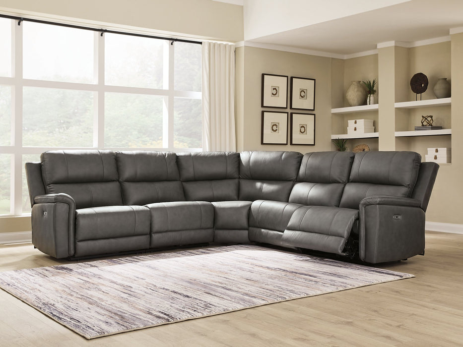 Bleckley Power Reclining Sectional - Sigrist Furniture (Sturgis,MI)