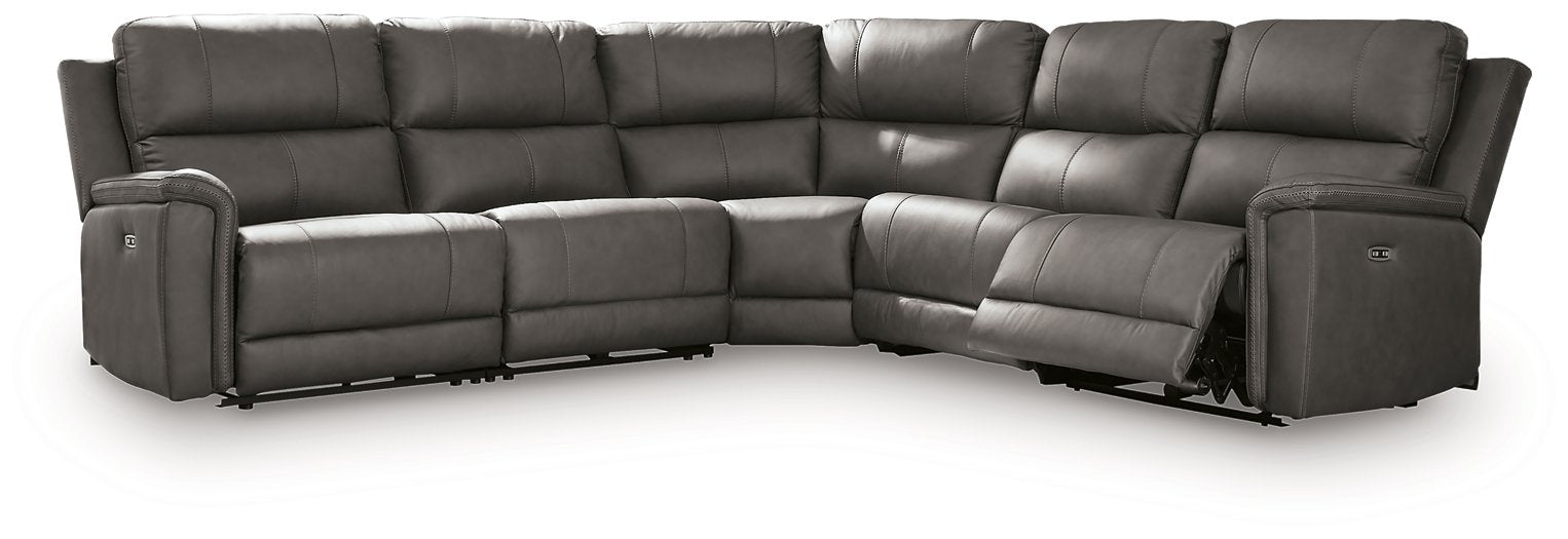 Bleckley Power Reclining Sectional - Sigrist Furniture (Sturgis,MI)