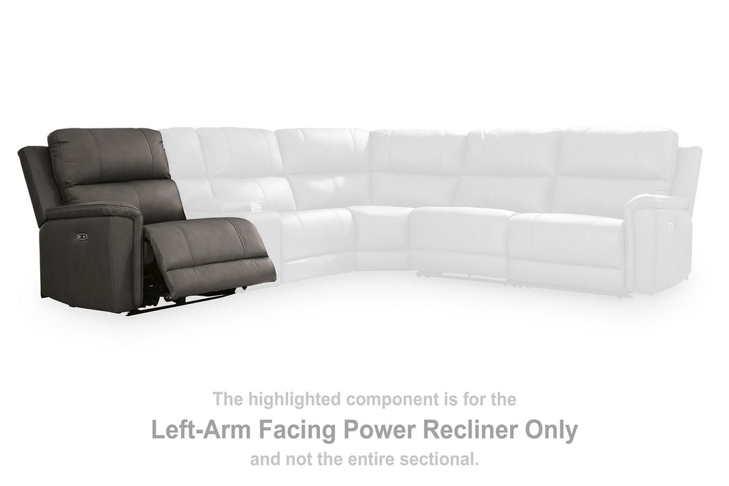 Bleckley Power Reclining Sectional - Sigrist Furniture (Sturgis,MI)