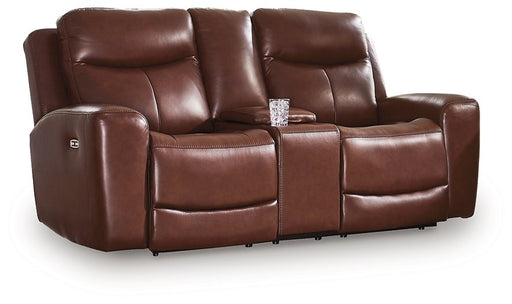 Next Move Power Reclining Loveseat with Console - Sigrist Furniture (Sturgis,MI)