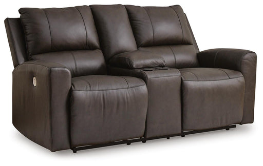 Boxmere Power Reclining Loveseat with Console - Sigrist Furniture (Sturgis,MI)