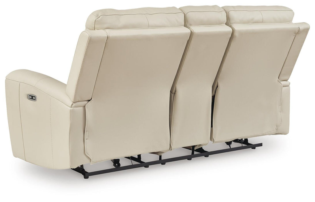 Dahlmoore Power Reclining Loveseat with Console - Sigrist Furniture (Sturgis,MI)