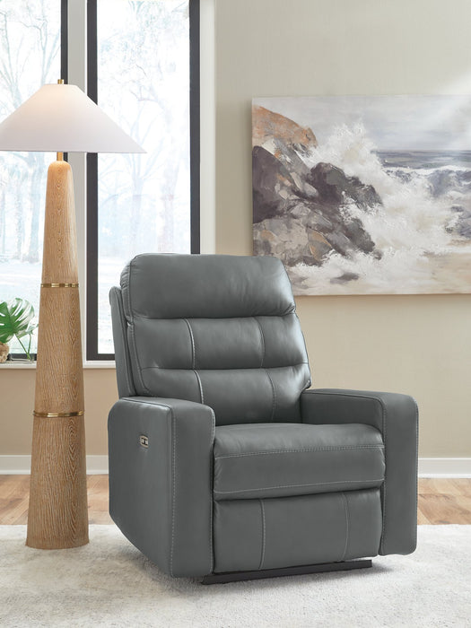 Pennacle Pier Power Recliner - Sigrist Furniture (Sturgis,MI)