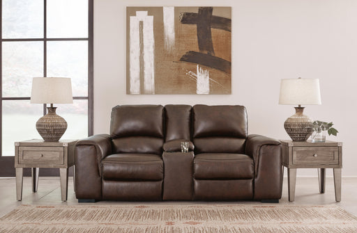Alessandro Power Reclining Loveseat with Console - Sigrist Furniture (Sturgis,MI)