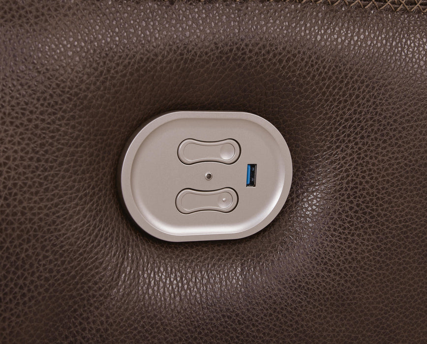 Alessandro Power Reclining Loveseat with Console - Sigrist Furniture (Sturgis,MI)