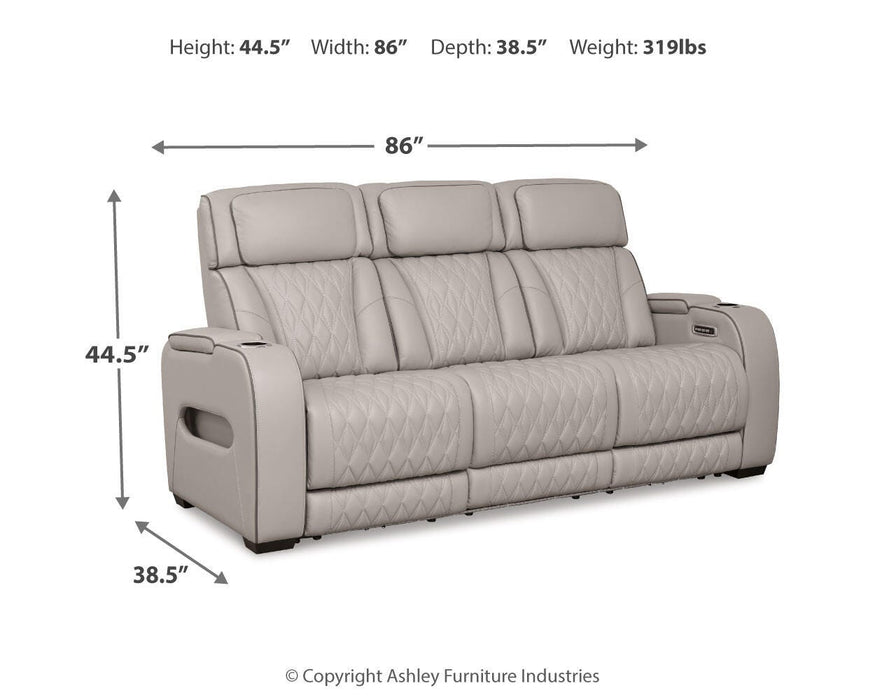 Boyington Power Reclining Sofa - Sigrist Furniture (Sturgis,MI)