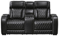 Boyington Power Reclining Loveseat with Console - Sigrist Furniture (Sturgis,MI)