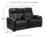 Boyington Power Reclining Loveseat with Console - Sigrist Furniture (Sturgis,MI)