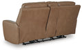 DeepWakes Power Reclining Loveseat with Console - Sigrist Furniture (Sturgis,MI)