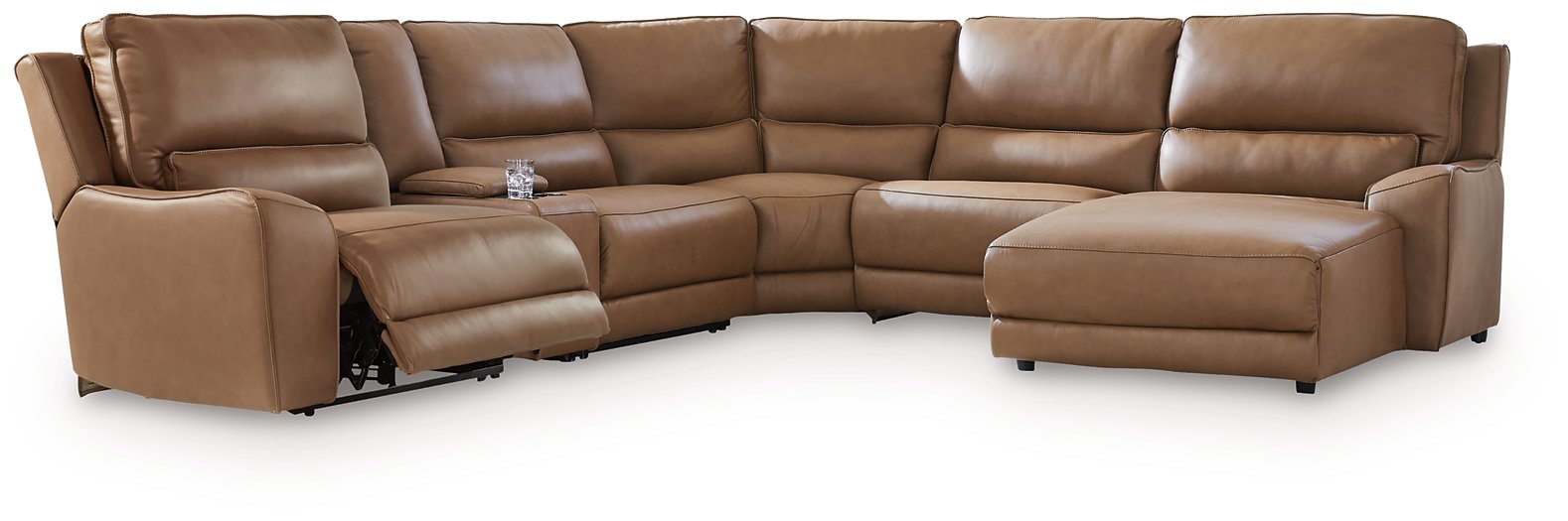DeepWakes Power Reclining Sectional with Chaise - Sigrist Furniture (Sturgis,MI)