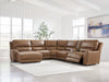 DeepWakes Power Reclining Sectional with Chaise - Sigrist Furniture (Sturgis,MI)