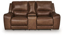 DeepWakes Power Reclining Loveseat with Console - Sigrist Furniture (Sturgis,MI)