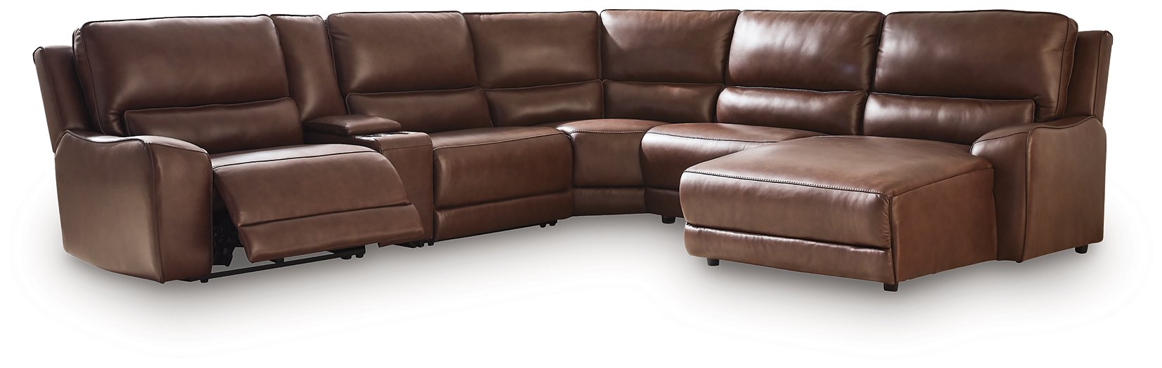 DeepWakes Power Reclining Sectional with Chaise - Sigrist Furniture (Sturgis,MI)