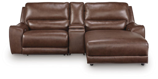 DeepWakes Power Reclining Sectional with Chaise - Sigrist Furniture (Sturgis,MI)