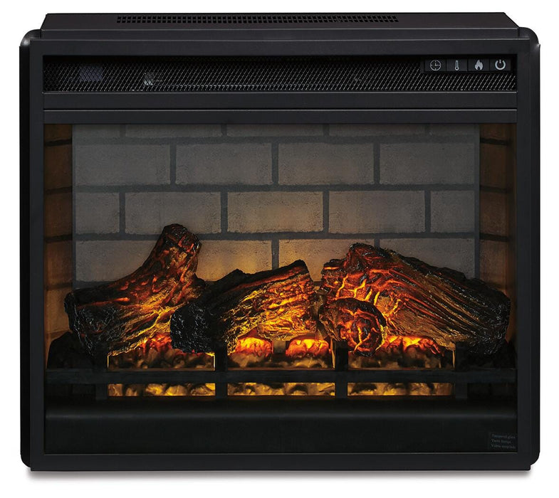 Entertainment Accessories Electric Infrared Fireplace Insert - Sigrist Furniture (Sturgis,MI)