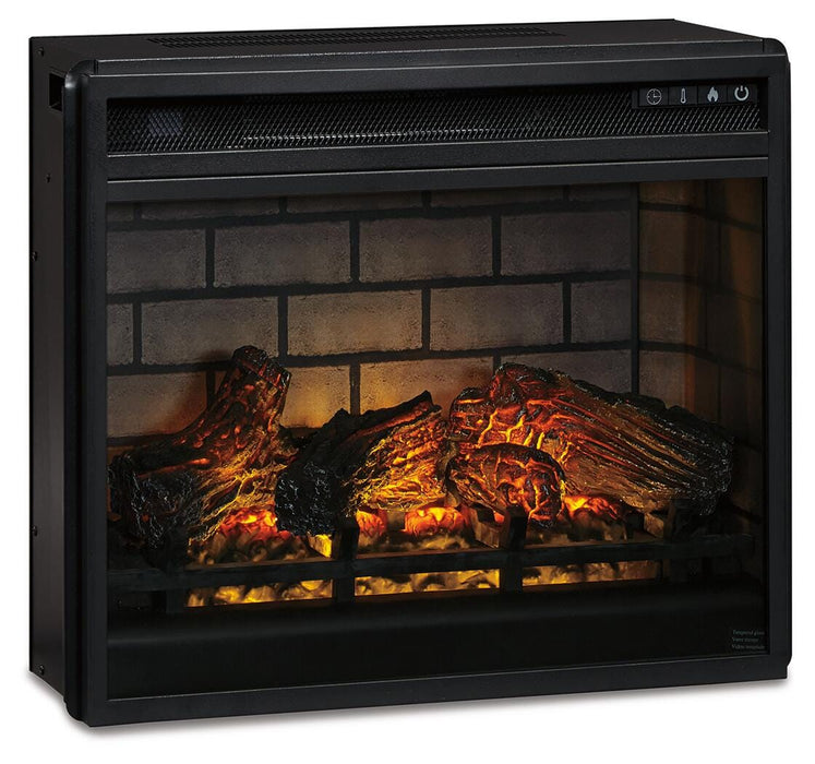 Entertainment Accessories Electric Infrared Fireplace Insert - Sigrist Furniture (Sturgis,MI)