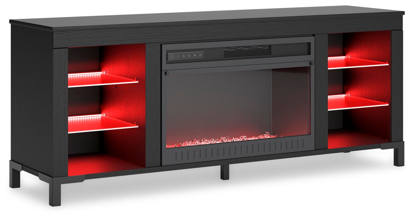 Cayberry 60" TV Stand with Electric Fireplace - Sigrist Furniture (Sturgis,MI)