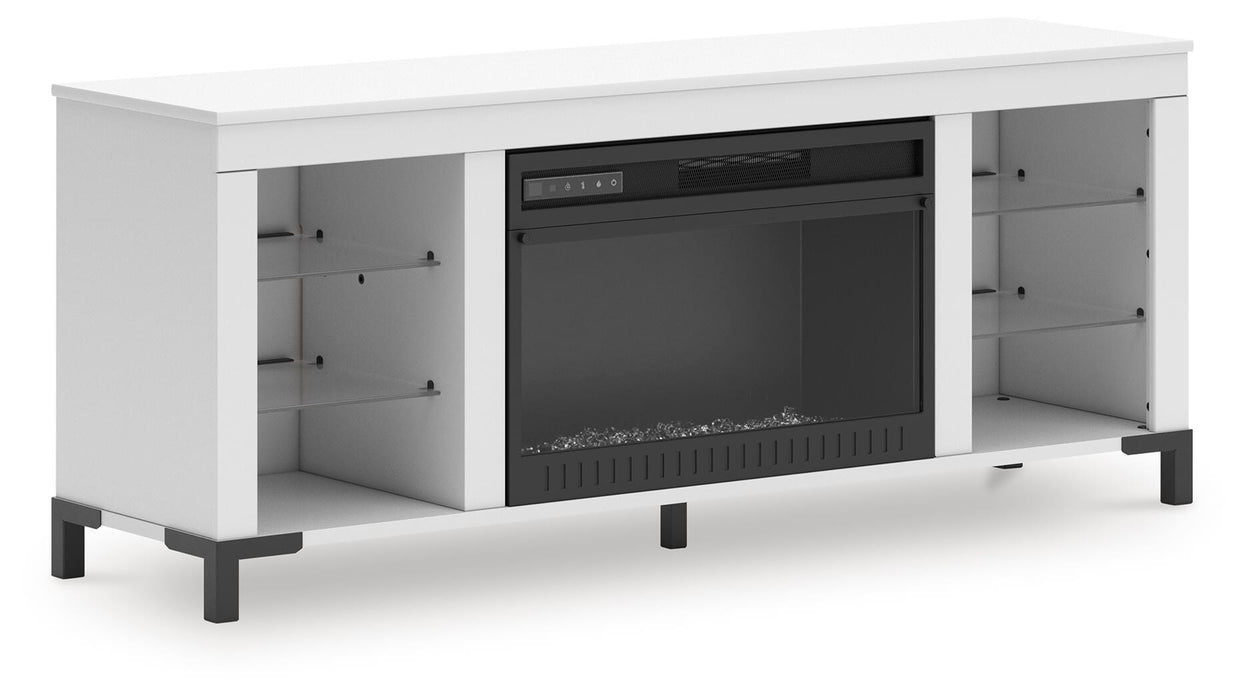Brollevi 60" TV Stand with Electric Fireplace - Sigrist Furniture (Sturgis,MI)
