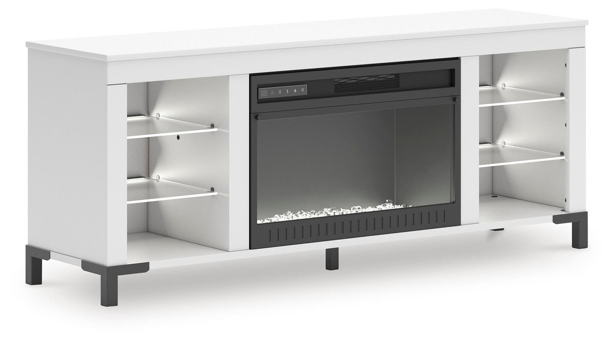 Brollevi 60" TV Stand with Electric Fireplace - Sigrist Furniture (Sturgis,MI)