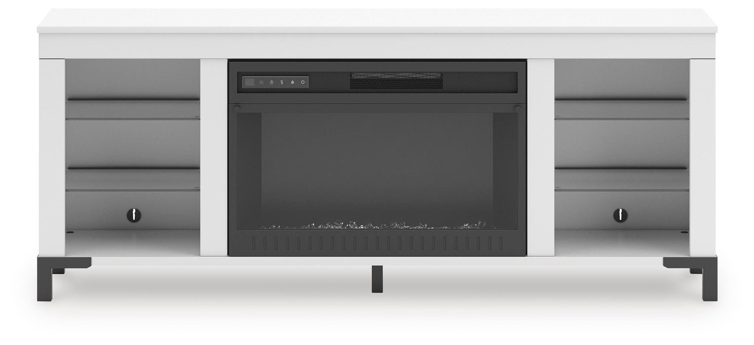 Brollevi 60" TV Stand with Electric Fireplace - Sigrist Furniture (Sturgis,MI)