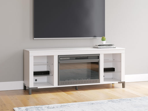 Brollevi 60" TV Stand with Electric Fireplace - Sigrist Furniture (Sturgis,MI)