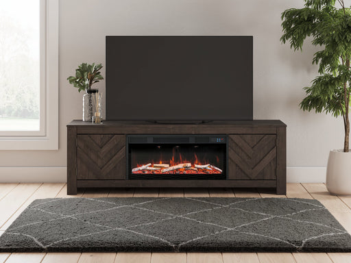 Cayboni 71" TV Stand with Electric Fireplace - Sigrist Furniture (Sturgis,MI)