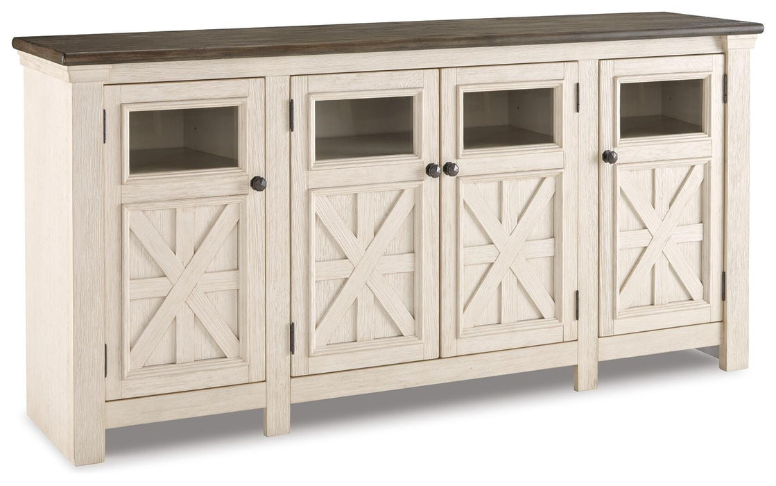 Bolanburg 74" TV Stand - Sigrist Furniture (Sturgis,MI)