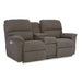 Brooks Power Reclining Loveseat w/ Console Headrest & Lumbar