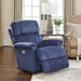 Pinnacle Power Rocking Recliner w/ Headrest & Lumbar
