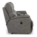 Trouper Reclining Loveseat w/ Console