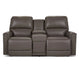 Cade Power Reclining Loveseat w/ Headrest, Lumbar & Console