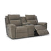 Joel Power Reclining Loveseat w/ Headrest, Lumbar & Console