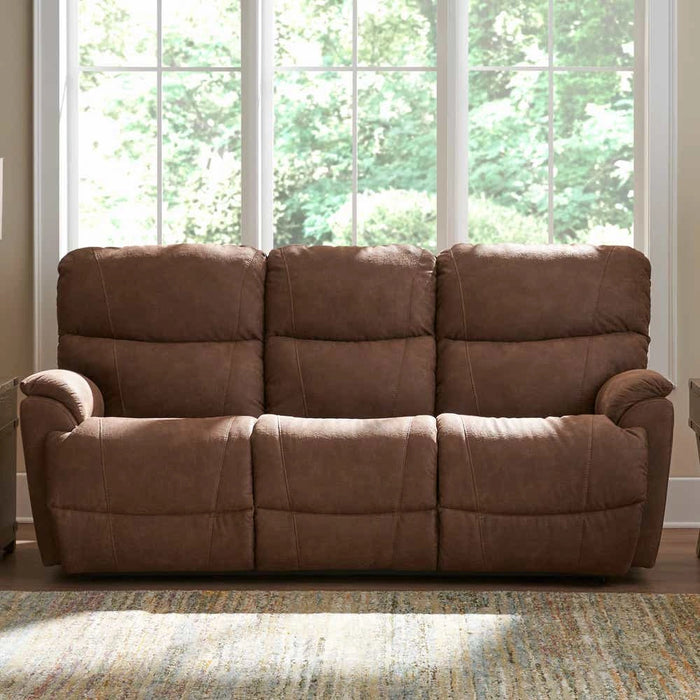 Trouper Power Reclining Sofa w/ Headrest & Lumbar