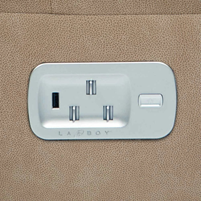 Dorian Power Reclining Loveseat w/ Headrest & Lumbar
