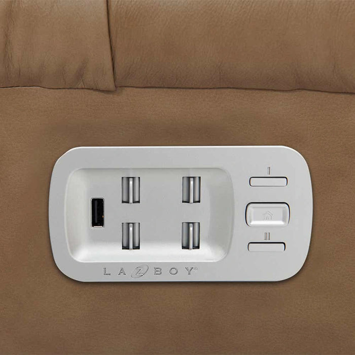 Pinnacle Power Wall Reclining Sofa w/ Headrest & Lumbar
