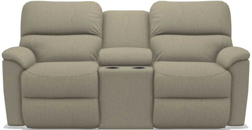 La-Z-Boy Brooks Teak Power Reclining Loveseat With Console - Sigrist Furniture (Sturgis,MI)