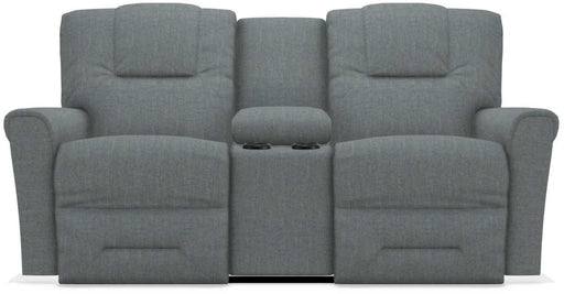 La-Z-Boy Easton Stonewash Power Reclining Loveseat with Headrest And Console - Sigrist Furniture (Sturgis,MI)