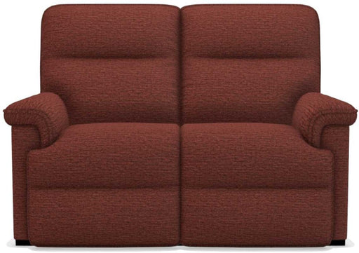 La-Z-Boy Jay La-Z-Time Burgundy Reclining Loveseat - Sigrist Furniture (Sturgis,MI)