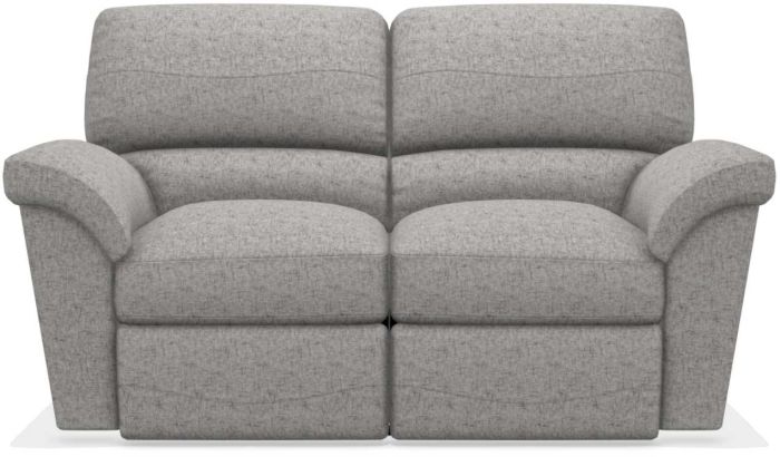 La-Z-Boy Reese La-Z Time Salt and Pepper Full Reclining Loveseat - Sigrist Furniture (Sturgis,MI)