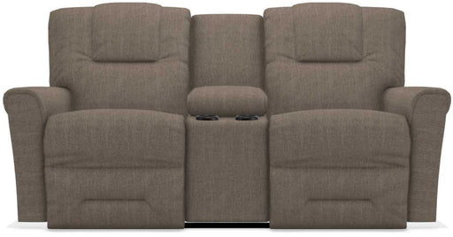 La-Z-Boy Easton Otter Power Reclining Loveseat with Headrest And Console - Sigrist Furniture (Sturgis,MI)