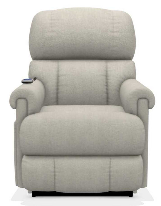 La-Z-Boy Pinnacle Platinum Pearl Power Lift Recliner with Headrest and Lumbar