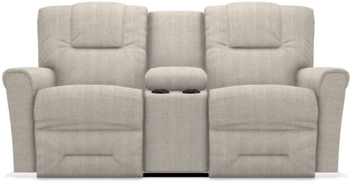 La-Z-Boy Easton Buff Power Reclining Loveseat with Headrest And Console - Sigrist Furniture (Sturgis,MI)