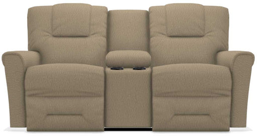 La-Z-Boy Easton Driftwood Power Reclining Loveseat with Headrest And Console - Sigrist Furniture (Sturgis,MI)