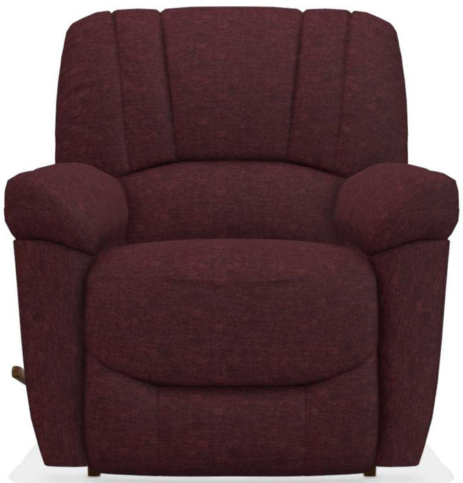 La-Z-Boy Hayes Burgundy Reclina-Rocker Recliner - Sigrist Furniture (Sturgis,MI)