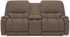 La-Z-Boy Greyson Java Power Reclining Loveseat with Headrest And Console - Sigrist Furniture (Sturgis,MI)