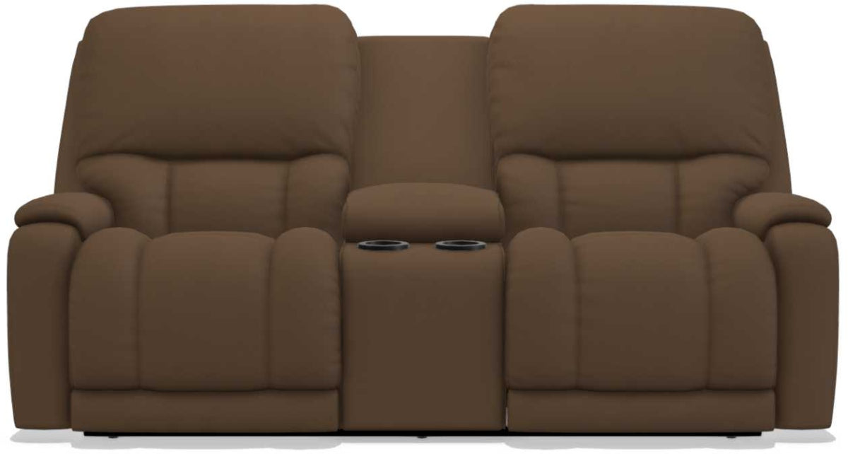 La-Z-Boy Greyson Canyon Power Reclining Loveseat with Headrest And Console - Sigrist Furniture (Sturgis,MI)