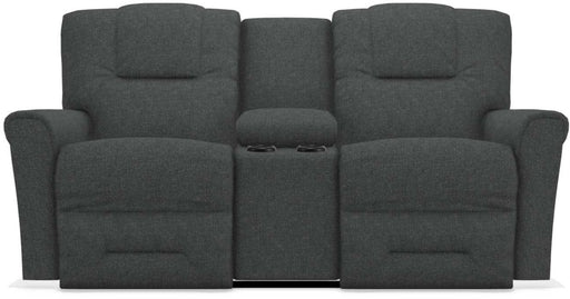 La-Z-Boy Easton Slate Power Reclining Loveseat with Headrest And Console - Sigrist Furniture (Sturgis,MI)