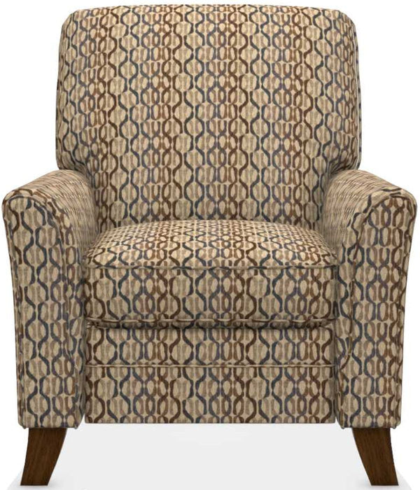 La-Z-Boy Riley Walnut High Leg Recliner - Sigrist Furniture (Sturgis,MI)