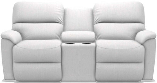 La-Z-Boy Brooks Muslin Power Reclining Loveseat With Console - Sigrist Furniture (Sturgis,MI)